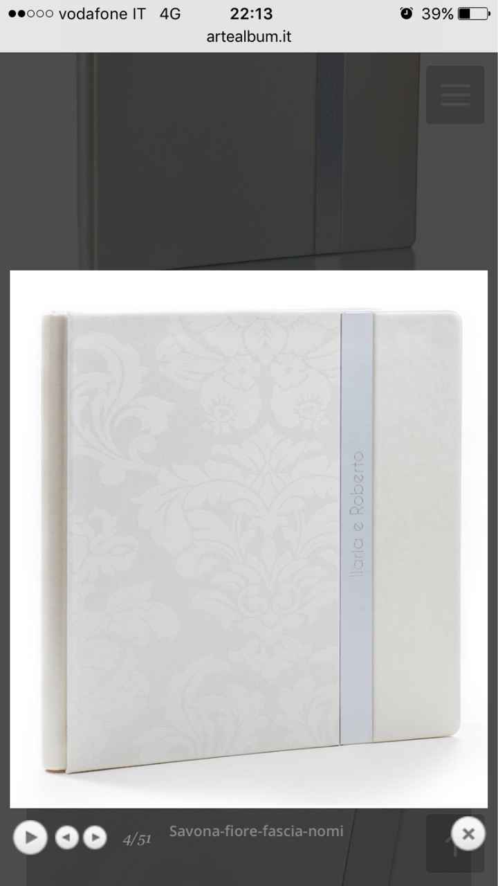  Siamo alla difficile scelta dell'album nozze - 2