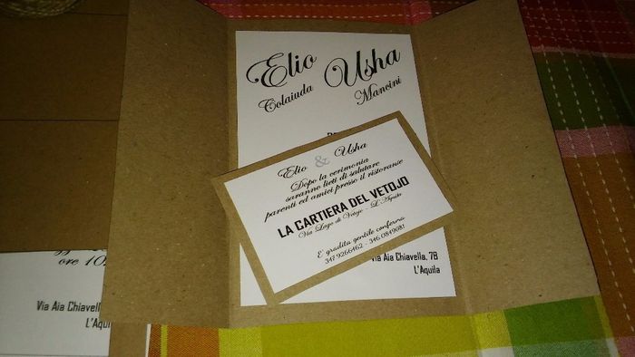 Partecipazione matrimonio