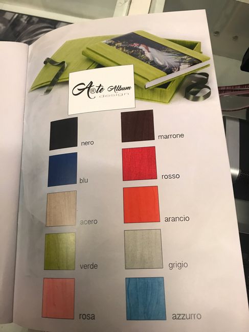  Siamo alla difficile scelta dell'album nozze - 1