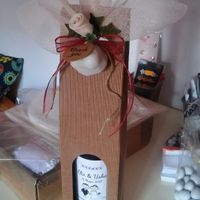 La noatra bomboniera creata da me etichetta e confezione ... 