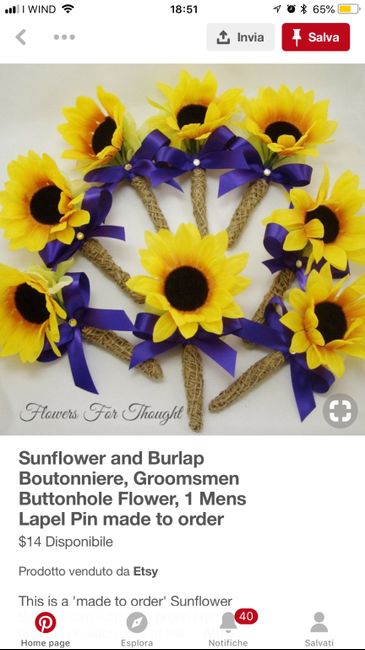 Allestimento con girasoli - 3