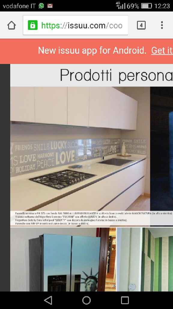 Schienale cucina coolors - 1