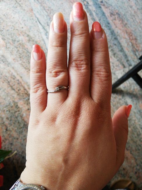 E ora mostraci una foto del tuo anello di fidanzamento! 7