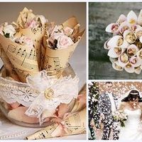 conetti per riso in carta musica