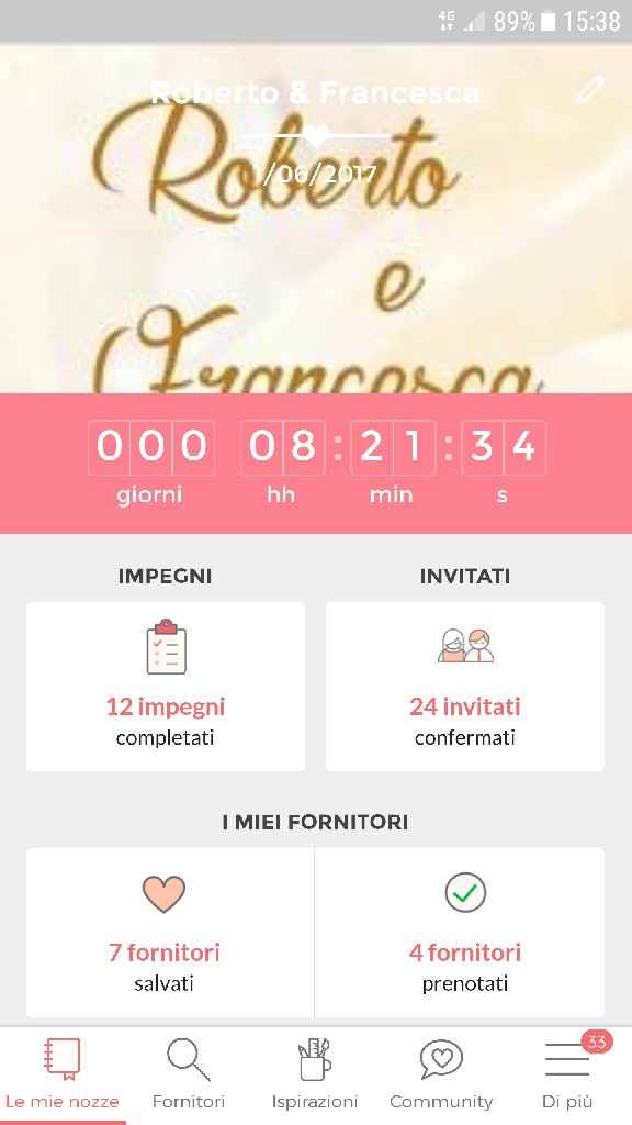 Emozione,ansia ...manca pochissimo e finalmente divento sua moglie 😍❤ - 1