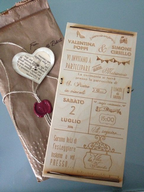 Partecipazione su legno