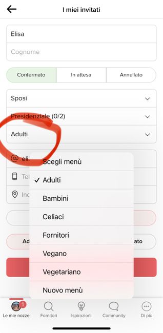 Assistenza uso del sito 1