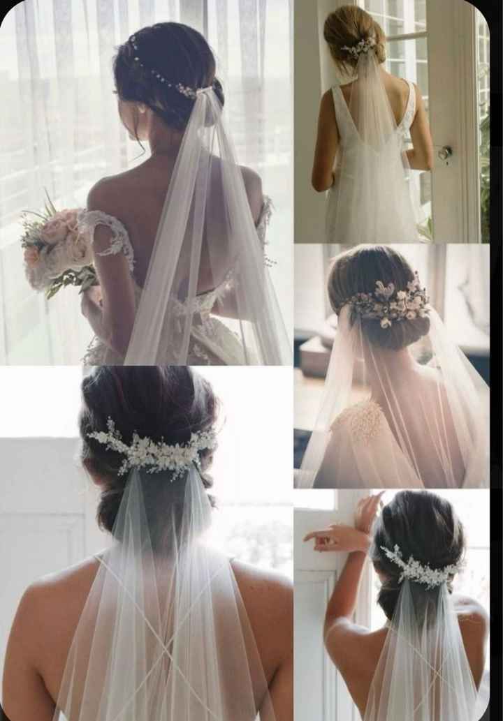 Acconciature con velo lungo - 4