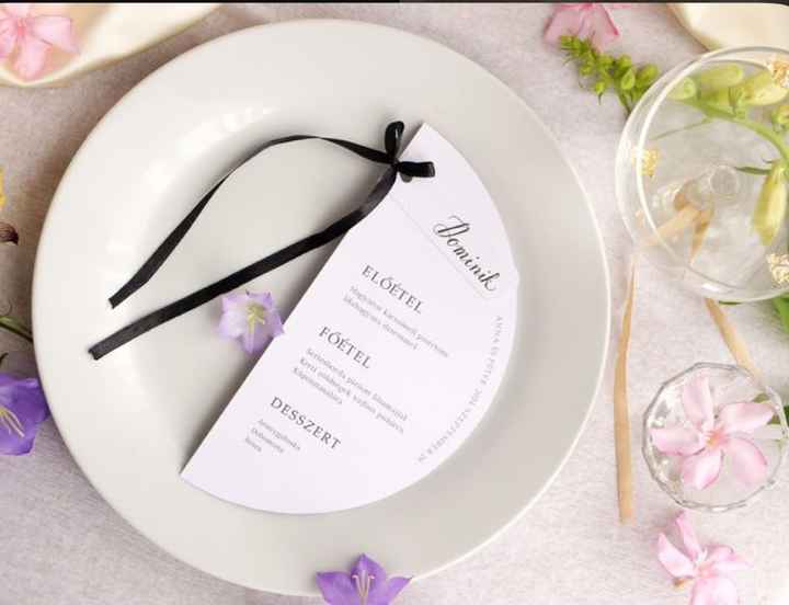 Progetto allestimento tavolo - 2