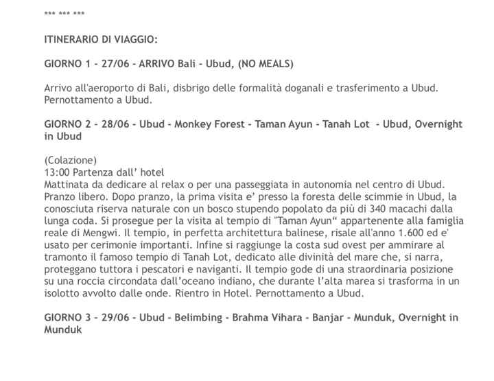 Viaggio di nozze - 1