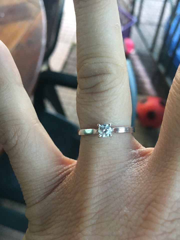  Anello di fidanzamento? Diamo il via alle foto più brillanti del 2018! =d - 1