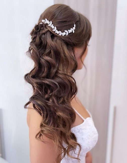 Capelli sciolti con velo? - 1