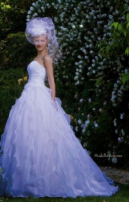 Vestito sposa glicine