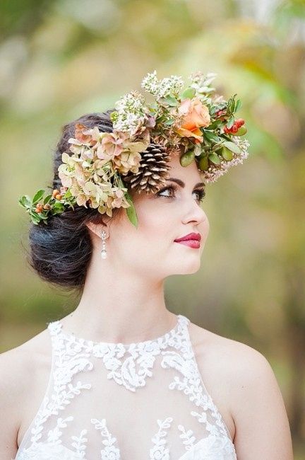 Coroncine fiori per capelli