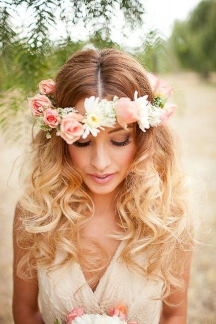 Coroncine fiori per capelli