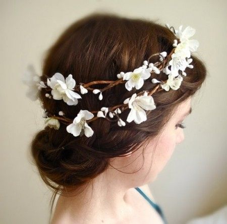 Coroncine fiori per capelli
