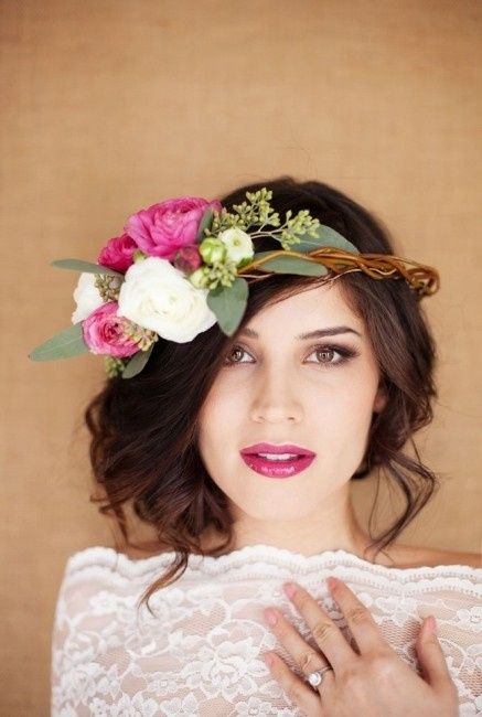 Coroncine fiori per capelli