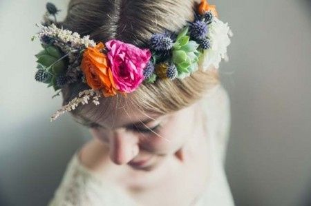 Coroncine fiori per capelli