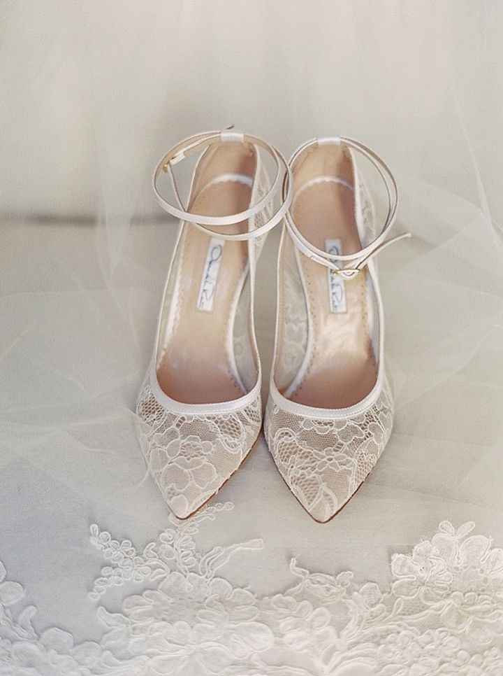 Scarpe pizzo Oscar de la Renta