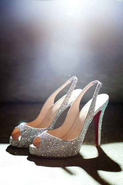 scarpe sposa con cristalli