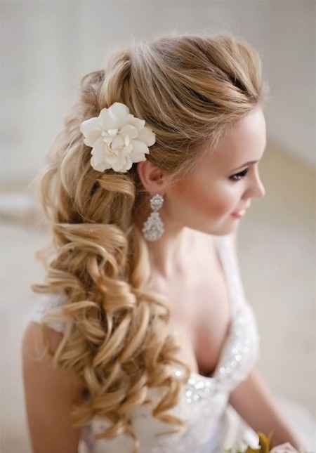 acconciatura sposa stile Rapunzel