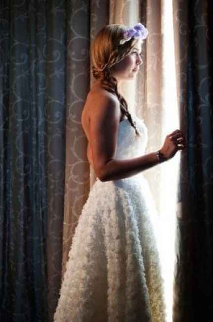 abito da sposa stile principessa Rapunzel