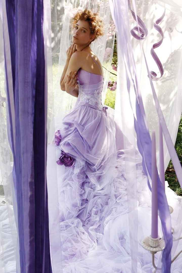 abito da sposa stile principessa Rapunzel