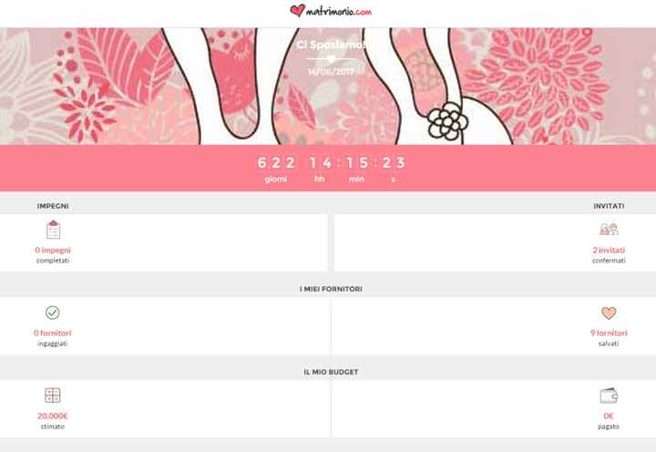 countdown matrimonio