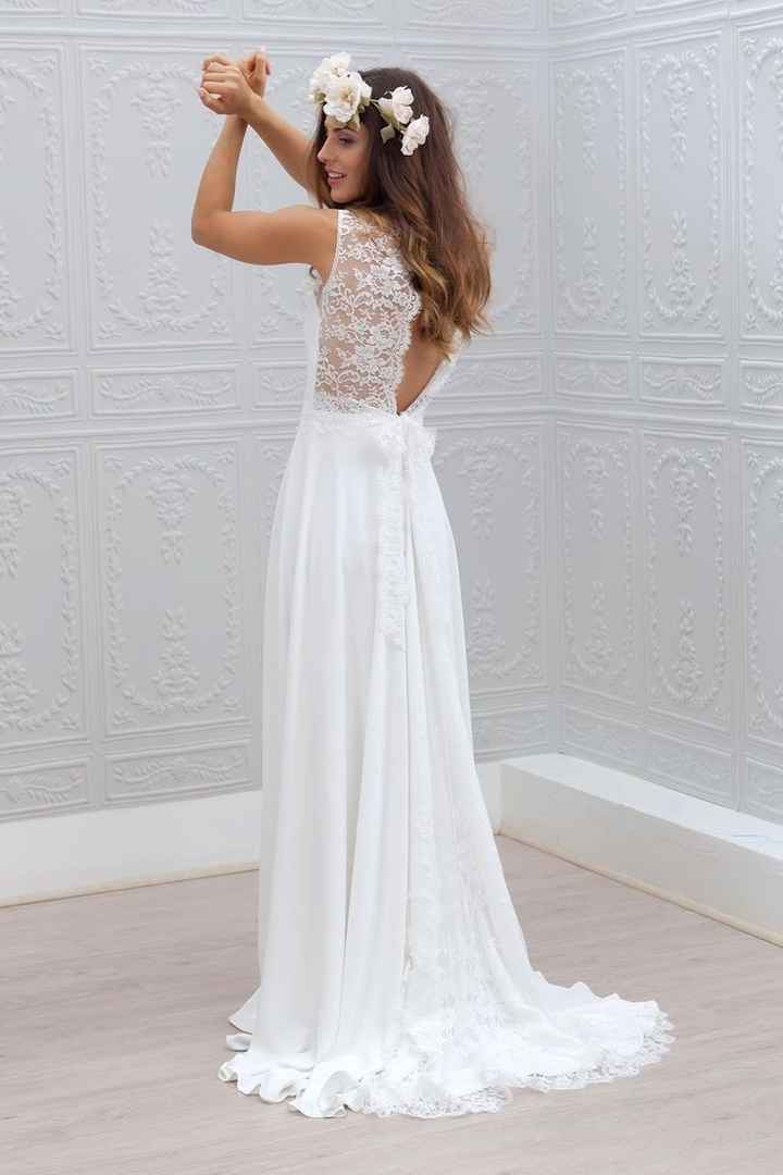 Abito sposa con spalle in pizzo
