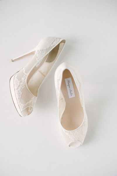 Scarpe sposa in pizzo