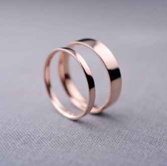 3. Fedi oro rosa