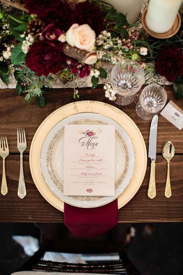 Menù matrimonio in inverno