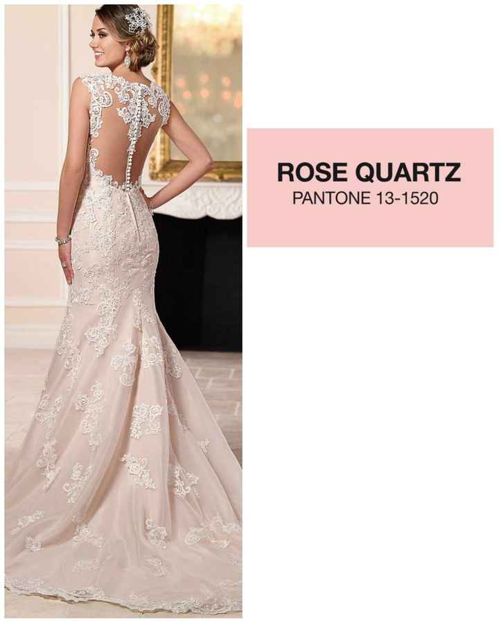 Vestito sposa pantone 2016