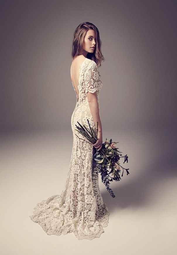 Vestito sposa vintage in pizzo