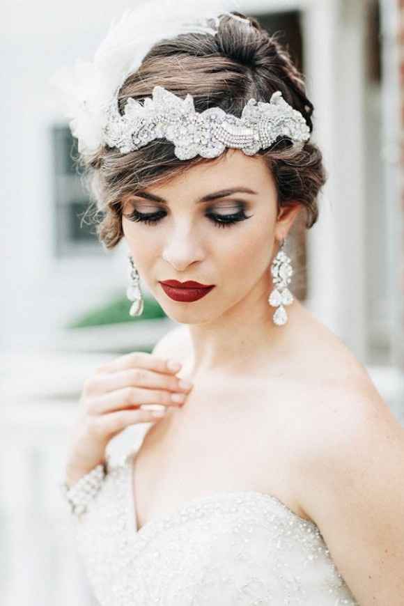Trucco sposa vintage 