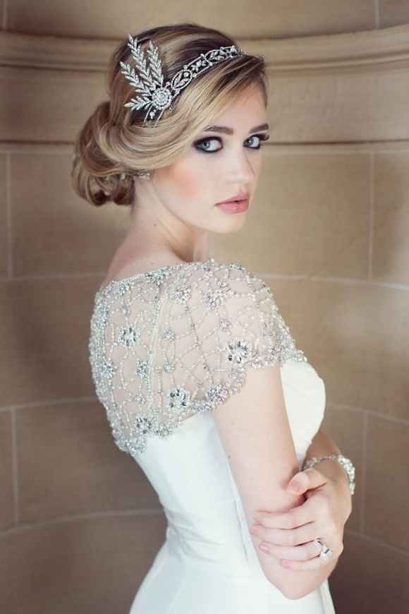 Acconciatura sposa vintage
