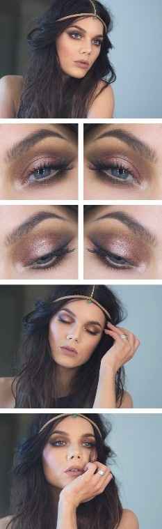 Trucco sposa boho chic