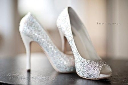 scarpe sposa con cristalli