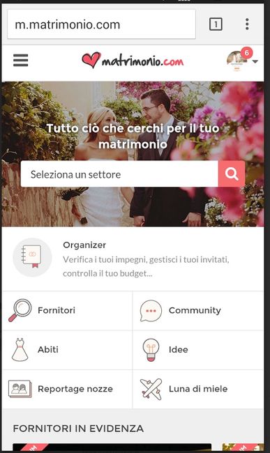 nuova app matrimonio.com