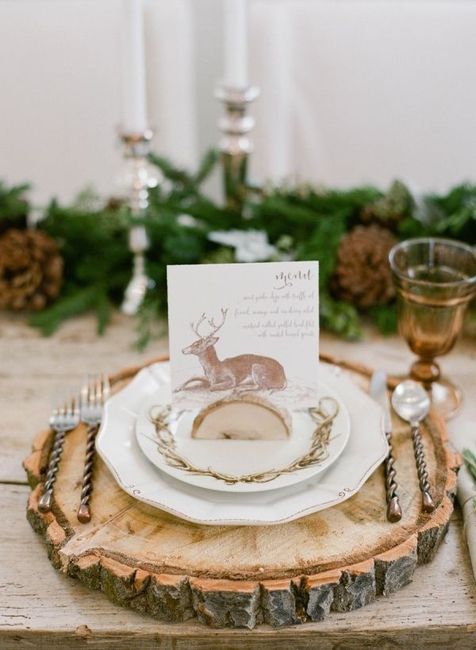 Menù matrimonio in inverno