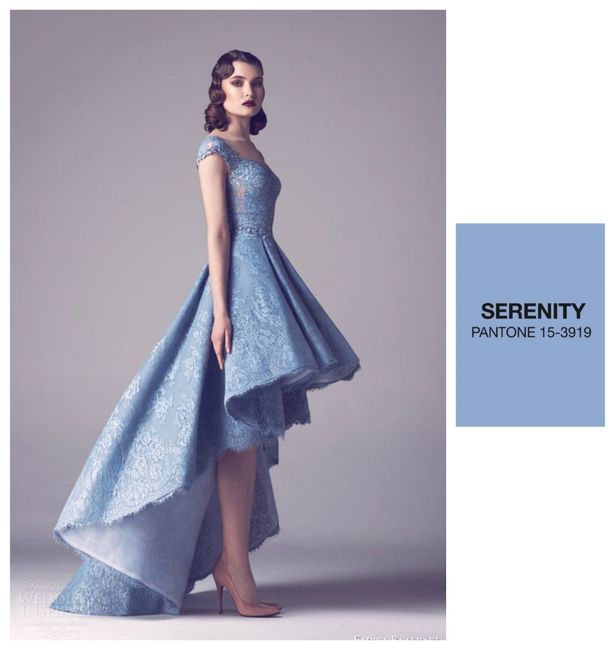 Vestito sposa pantone 2016