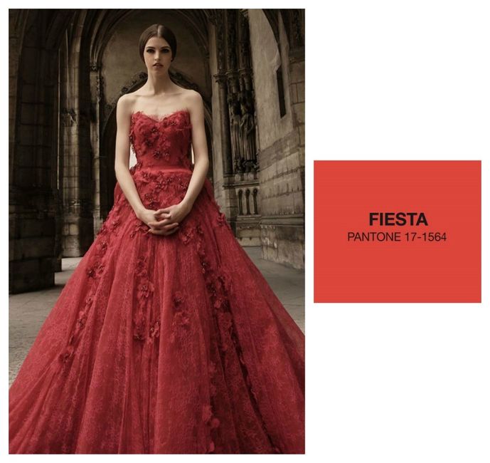 Vestito sposa pantone 2016