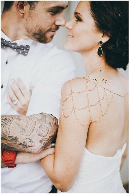Collana schiena sposa