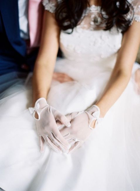 Guanti sposa 