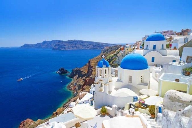 Luna di miele a Santorini
