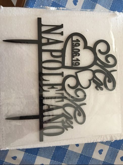  Cake topper.. - 1