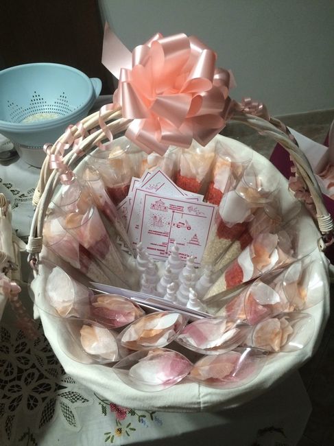 Cestini e coni pronti!! - 2