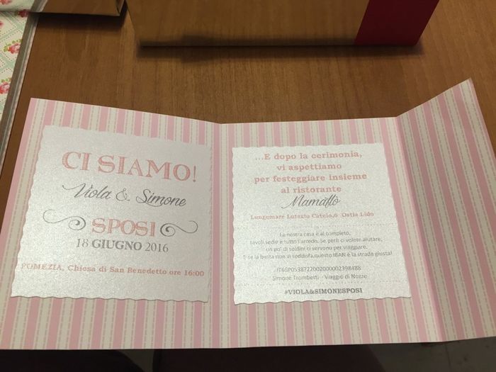 Partecipazioni fai da te super finitissime!!!! - 3