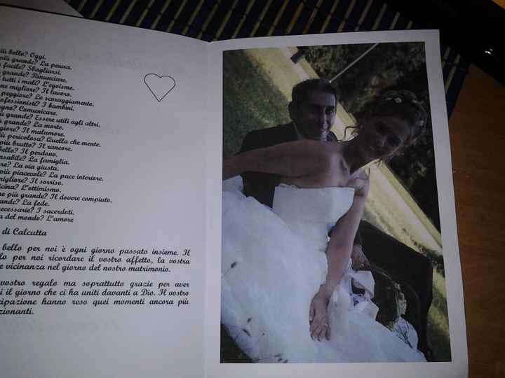 possibile foto per interni ringraziamenti