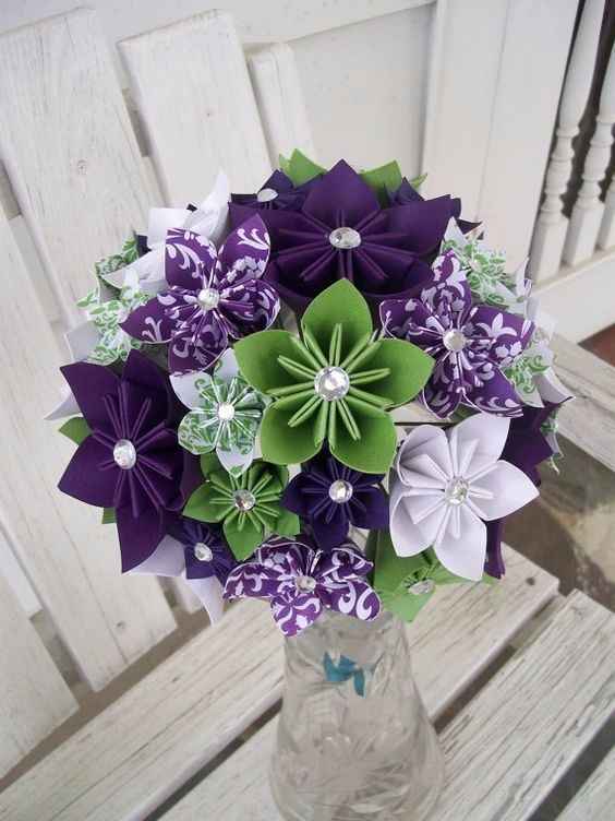 Bouquet Origami 